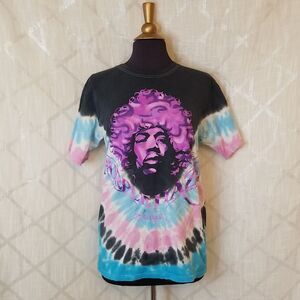 Authentic Hendrix Tshirt Tie Dye Size Small Retro Summer